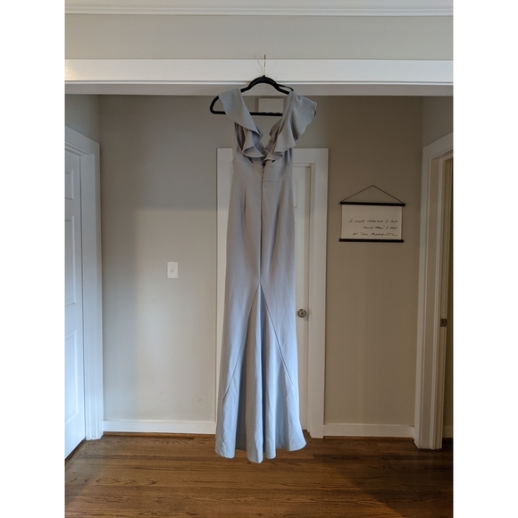 | lulu's perfect opportunity grey maxi dress | - Picture 5 of 7